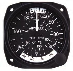 Specific range markings and dial configurations can be added to correspond with each individual aircraft.