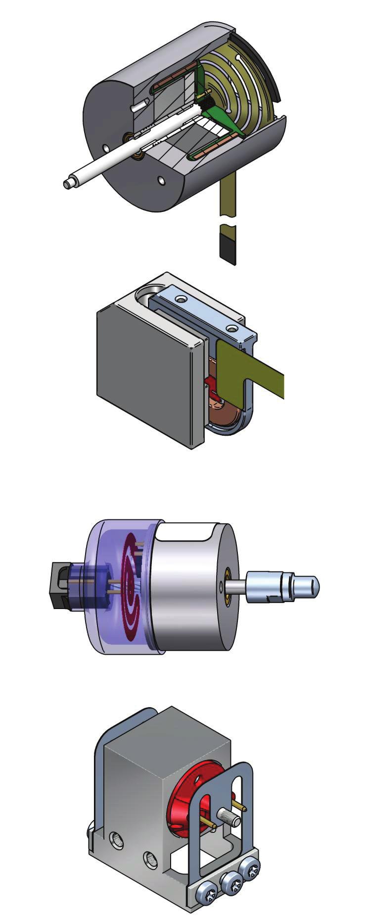 Custom Designs Custom designs can incorporate many different features including the following : Flexible circuit termination of the coil provides reliable electrical connection with repeatable low