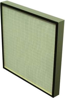 Mini pleat HEPA filter The Filterfit Minipleat is designed and tested to extract the smallest particles out of the air.