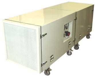 TM Medi-Vent clean air unit Operational noise levels 44 D.B.A.