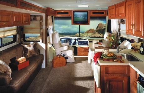 With cutting-edge design, state-of-the-art construction and dozens of standard and optional features, the Ambassador is your ticket to all the joys of luxury motorcoach living.