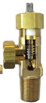 Chlorine Gas Valves Basic Valve Chlorine Gas Valves Basic Valve Key Features & Benefits Manufactured in conformance to Chlorine Institute Pamphlet 17 One-piece Monel stem offers exceptional