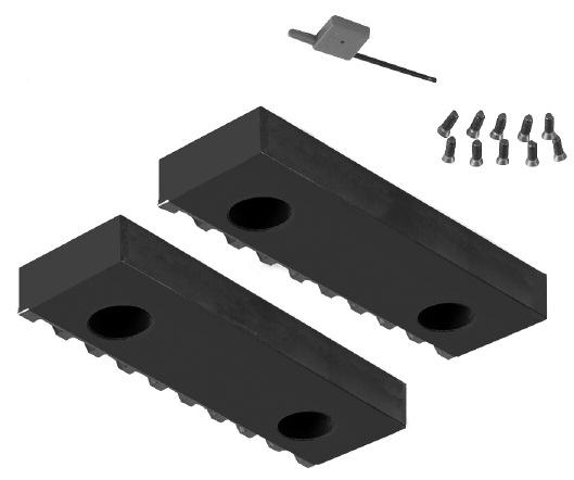 Torx Part # Qty mm TG-SW 10 T9 These covers protect the jaw from dirt and debris when GripSert inserts are not in place.