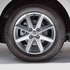 17 18 17 ALLOY WHEEL SAMBA Silver painted, 5Jx15" alloy wheel for 175/65R15