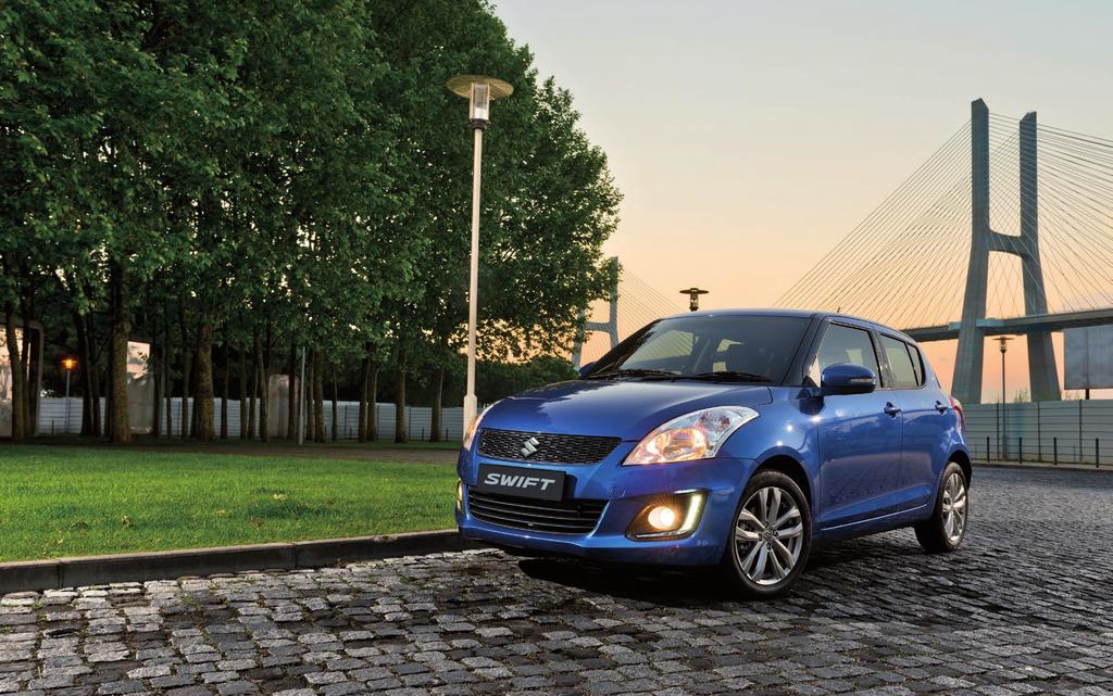 More peace of mind The Swift s body reflects an evolution of Suzuki s Total Effective Control Technology (TECT) concept.