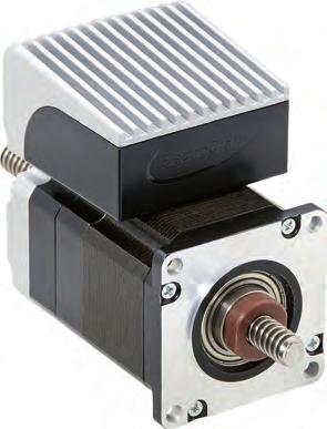 ElectroCraft PRO Series Integrated Motor Drive Controller PS56: Stepper Actuator IMDC The PS56 is the larger frame size variant of the ElectroCraft integrated Stepper Actuator IMDC and is available