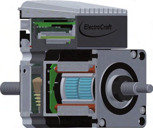 ElectroCraft PRO Series Integrated Motor Drive Controllers Drive and Control Features Various modes of operation including torque, speed or position control, position or speed profiles, external