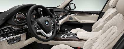 hexagon and highlight trim finishers In Pearl Chrome M leather steering wheel, M door sill finishers Sports design seats for driver and front passenger Wheel: 20 BMW M