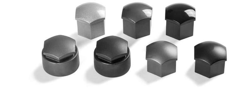 covers For wheels with safety bolts Black matt (1Z0 071 215A 01C) Grey matt (1Z0 071 215A