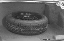 NOTICE: Wheel covers won t fit on your compact spare. If you try to put a wheel cover on your compact spare, you could damage the cover or the spare.