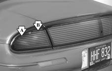 Front Turn Signal The front turn signal bulb is on the inboard edge of the headlamp assembly. To replace a bulb, do the following: 1. Remove the headlamp assembly if you need more hand clearance. 2.