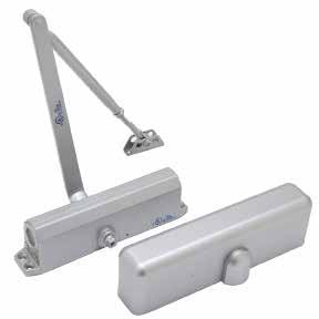 DC161 / DC161BF - Standard Duty Commercial Door Closer Specifications: Full rack and pinion type with cast aluminum alloy body.