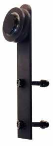Barn Door Hardware with a true rustic look and design. ABS-AMERICAN BUILDING SUPPLY, INC.