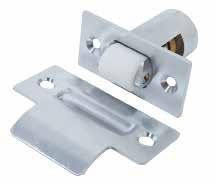 RL300 / RL320 - Roller Latches Actuation is simple, closing of the door causes the roller to fall in the depression of the strike, thereby holding the door closed.