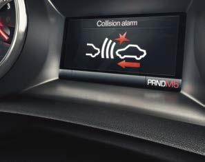 The system will also help avoid low-speed rear-end collisions by automatically braking if it senses a potential impact.