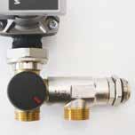 It is good practice to fit a 2 port motorised zone valve on the primary flow to manifold and Maincor will usually supply one.