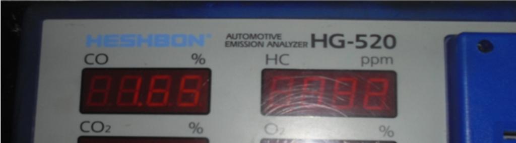 Minh Hung automotive company (Tran Dai Nghia University), using emission tester HESBON HG