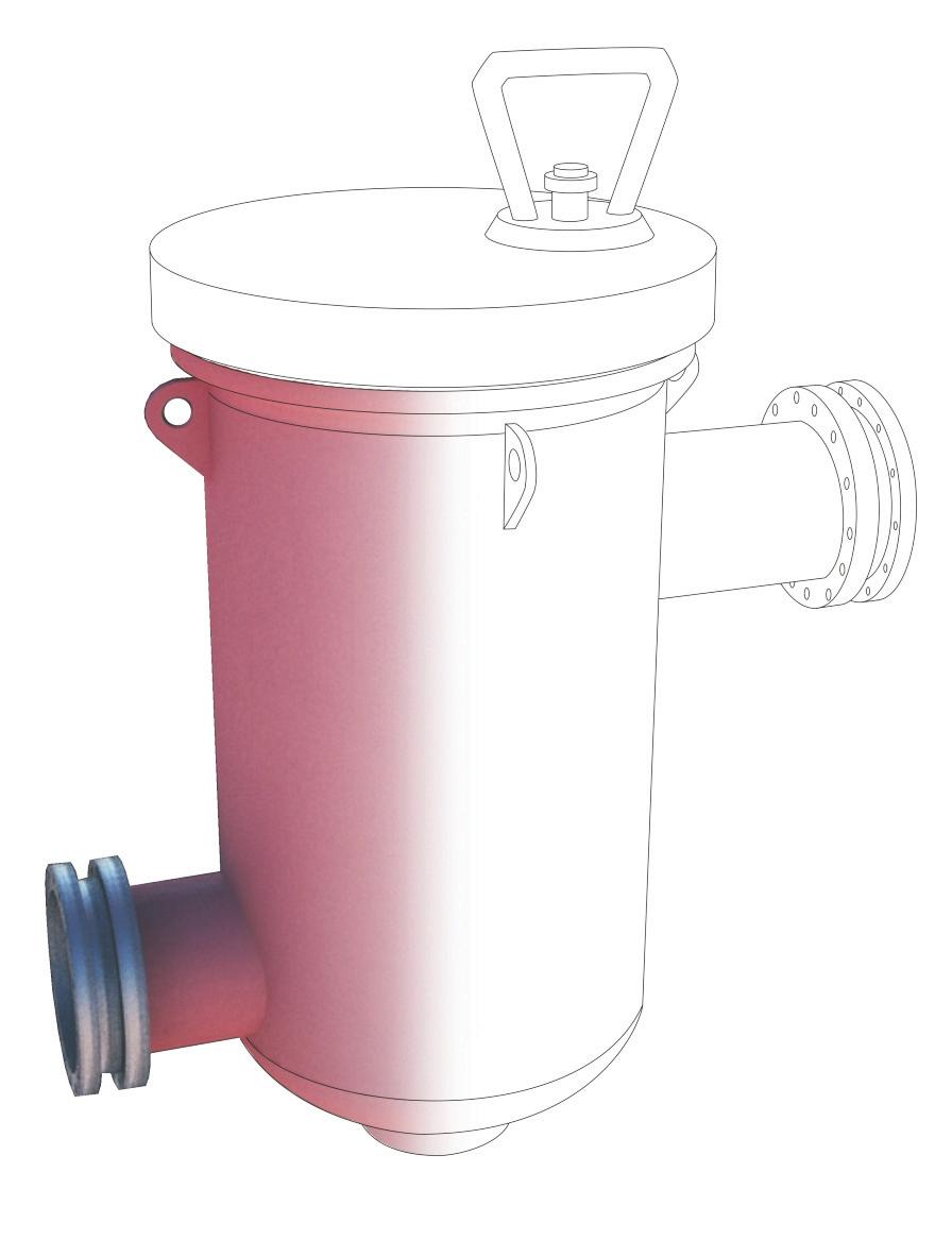 FILTERS SEA WATER FILTERS Screen nipple filters, one cartridge type 1 FUNCTION AND TECHNICAL DATA Working pressure: 40 kg-f/cm 2 Conducting medium: salt water Filtration capacity: 2,5 mm Material: