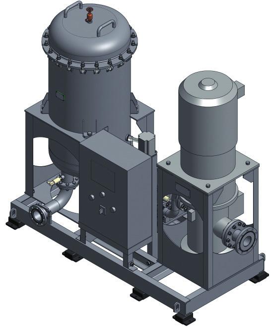 FUEL-PREPARATION EQUIPMENT SEPARATION UNIT BS 25/7,5-5 FUNCTION AND TECHNICAL DATA Separation unit BS 25/7,5-5 is intended for the fine purification and separation from free and part of water