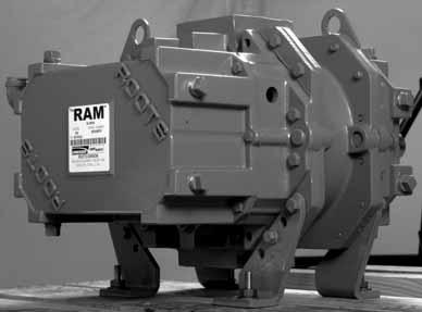 RAM Series Rotary Positive Blowers/Exhausters Basic Equipment Description ROOTS RAM series units are recognized as the most volumetrically efficient equipment in the industry.