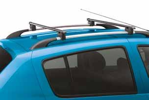 tow bar (without tools), roof bars, vertical net