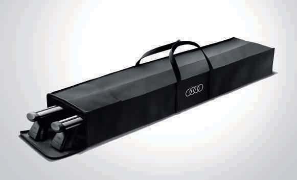 Can only be used in conjunction with the roof rack provided as standard for the Audi Q5.