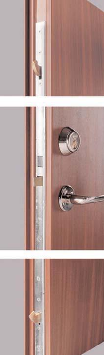 S43 Security Door Burglar Resistance, Class 3 Several different types are available: architrave on the front face, architrave on both sides or without architrave.
