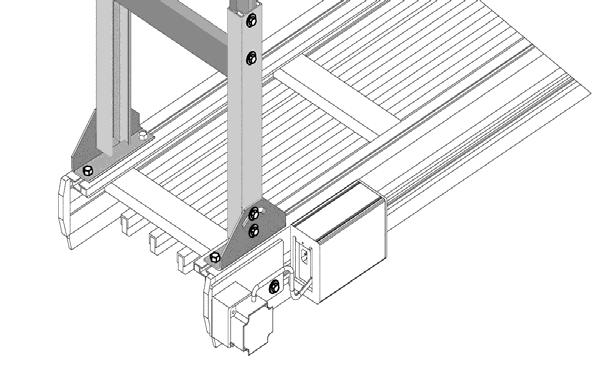 CONVEYOR ASSEMBLY (IF NOT PRE-ASSEMBLED) Stands Short Lines 1. Place the conveyor upside down on a flat, non-abrasive surface. See Figure 1A and Figure 1B.
