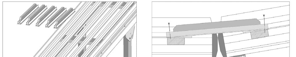 Conveyor Assembly (If not pre-assembled) Deck Extensions (Multi-sections) 1. Review Figures 3A,3B and 3C below for location of deck extensions being installed on horizontal or angled joints.
