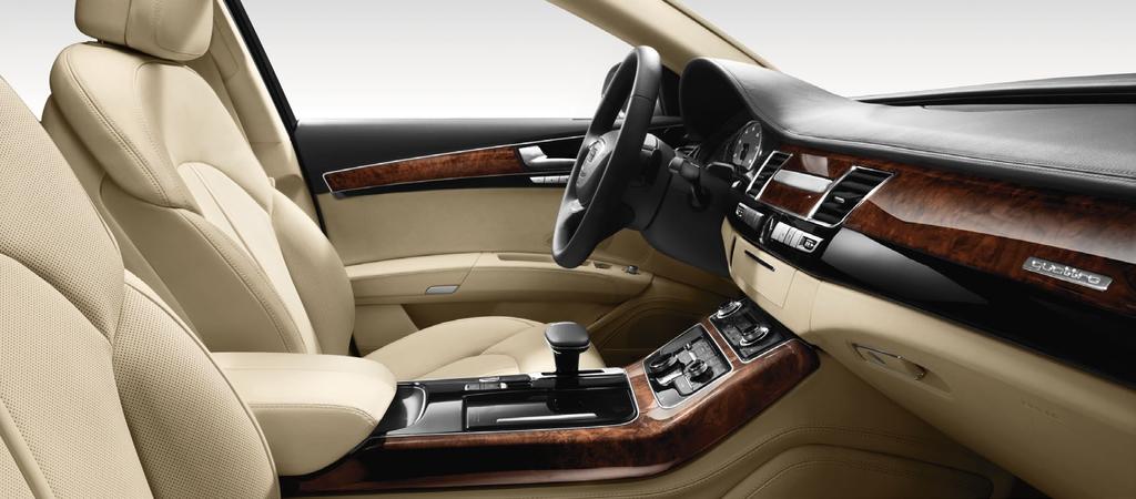 seamless Think for a moment what perfectly executed, sophisticated style looks and feels like and you ll envision the A8 interior.