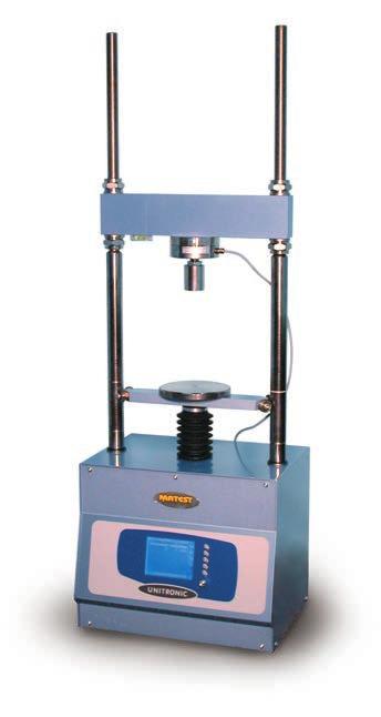 S205 UNITRONIC 50 kn, UNIVERSAL MULTIPURPOSE COMPRESSION/FLEXURAL AND TENSILE FRAME FOR: - COMPRESSION / FLEXURAL TESTS, 50 kn MAX. CAPACITY LOAD - TENSILE TESTS, 25 kn MAX.