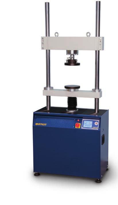 S206N UNITRONIC 200kN Matest made UNIVERSAL ELECTROMECHANICAL FRAME, 200KN CAPACITY, TOUCH-SCREEN FOR: - COMPRESSION - FLEXURE - TENSILE TESTS OF CONSTRUCTION MATERIALS WITH SERVO-CONTROLLED SYSTEM