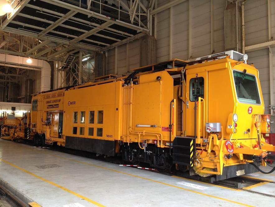 3. Tamping Machine # Date of Delivery: August 2015 Cost: Approximately $29 million Service area: East Rail Line,