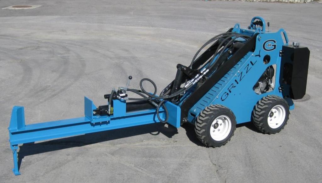 This log splitter has up to 20 tons of ram force; it will allow you to split all your firewood in no time!