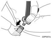 Persons should ride in their seats properly wearing their seat belts whenever the vehicle is moving.