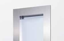 Glazings for side elements and transom lights ThermoPro doors are supplied with the side