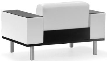 CONNCT MOULR LOUN Connect Modular Lounge Order Check List (cont.): 6. Metal Leg Color: vailable in lack Sandtex (SX), Soft Nickel (SNK) or Stardust Silver (STS) powdercoat. 7.