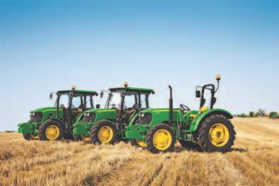 The 5E 3-cylinder tractors 3 Experience the 5E Series: Powerful and economical: 2.