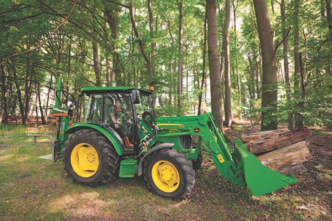 Specialist horticultural businesses Landscaping, greenkeeping and in gardens and parks Heavy duty forestry Local authorities All types of front loader work In confined spaces such as orchards,