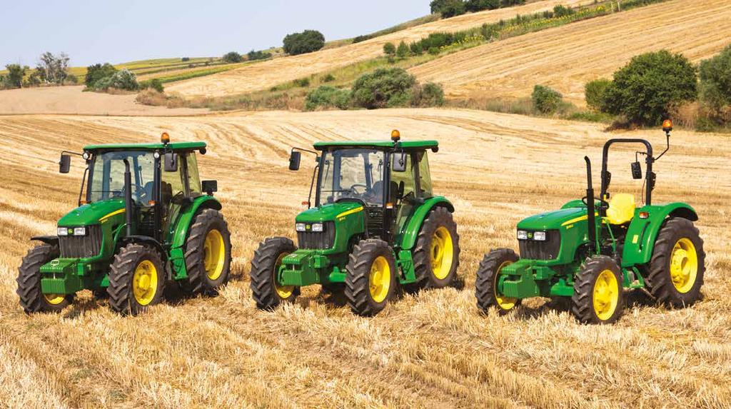 5E 3-Cylinder Series Utility Tractors (Euro