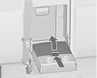 the drawer. Tyre repair kit 3 261. Press button to fold up the armrest.
