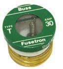 Low voltage, branch circuit fuses Plug fuses S and T P and TC Description: Dual-element, time-delay plug fuse.