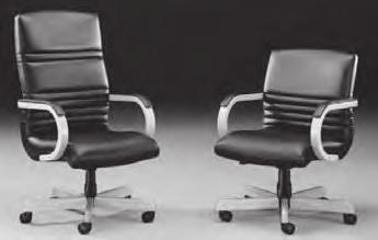 SIN 711-18 1200 SERIES Four Unique Designs 1200 Series office seating includes four unique contemporary seating designs ergonomically shaped for lumbar support, proper posture and long-term comfort.