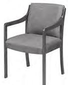 Choose from open armed and closed arm design GUEST Guest & Stacking Features 700 Metal stack chair with upholstered seat and back.