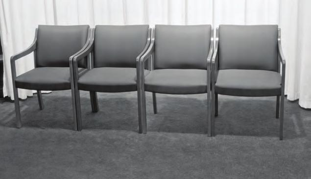 9118/9128 Ganging Details Chair-to-Chair ganging maximizes seating capacity Ganging Brackets sold separately guest GANGING 9118 Guest Chair 9128 Guest Chair 9118 Arm Chair 23" W X 25.5" D X 33" H St.