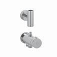 90 Diverter for shower system surface-mounted To be ordered separately: Water-bearing sliding wall bar kit 26.004.