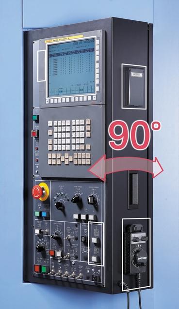Easy retrofit of AICC or Easy Guide-i 3 Portable MPG It makes workpiece setting easier for the operator 7 4 Easier ATC operation and maintenance.