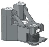 4) Mynx 7500 : 762 (30.0) Y-axis Z-axis Mynx 5400 : 530 (20.9) Mynx 6500 : 625 (24.6) Mynx 7500 : 625 (24.6) Improves the machining durability of the Z-axis.