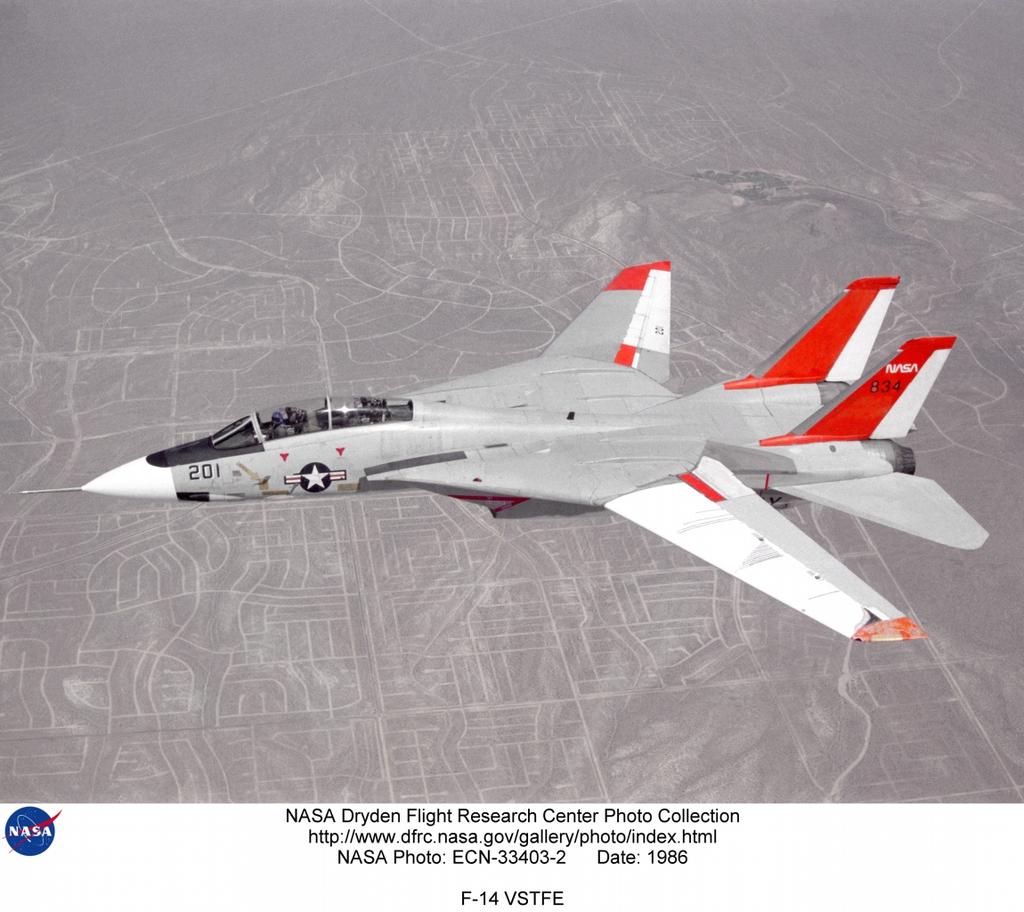 4-12 Configuration Aerodynamics Figure 4-7. The Grumman F-14. 4.2.8 Winglets Winglets have received a lot of attention since Whitcomb developed them.