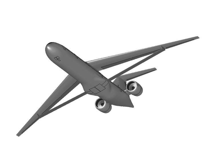 W.H. Mason Aerodynamic Configuration Design Options4-17 The strut allows a thinner wing without a weight penalty and also a higher aspect ratio, and less induced drag Reduced t/c allows less sweep